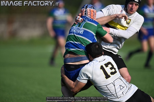 2022-03-20 Amatori Union Rugby Milano-Rugby CUS Milano Serie B 4744
